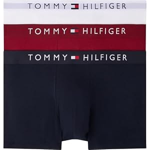 3x Tommy Hilfiger Trunk Bóxeres Hombre