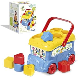 Clementoni Baby Mickey Autobús Encajable