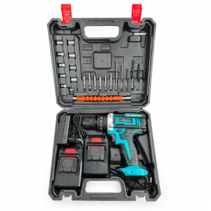 Taladro Percutor 21V con 2 Baterías