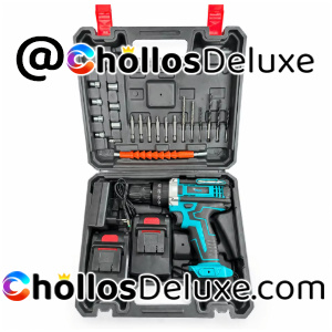 Taladro Percutor 21V con 2 Baterías