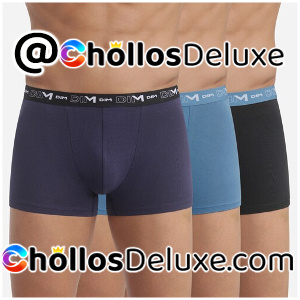 3x Dim Bóxers de Algodón Elástico