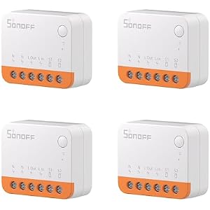 4x Sonoff MINIR4 Interruptor WiFi 10A