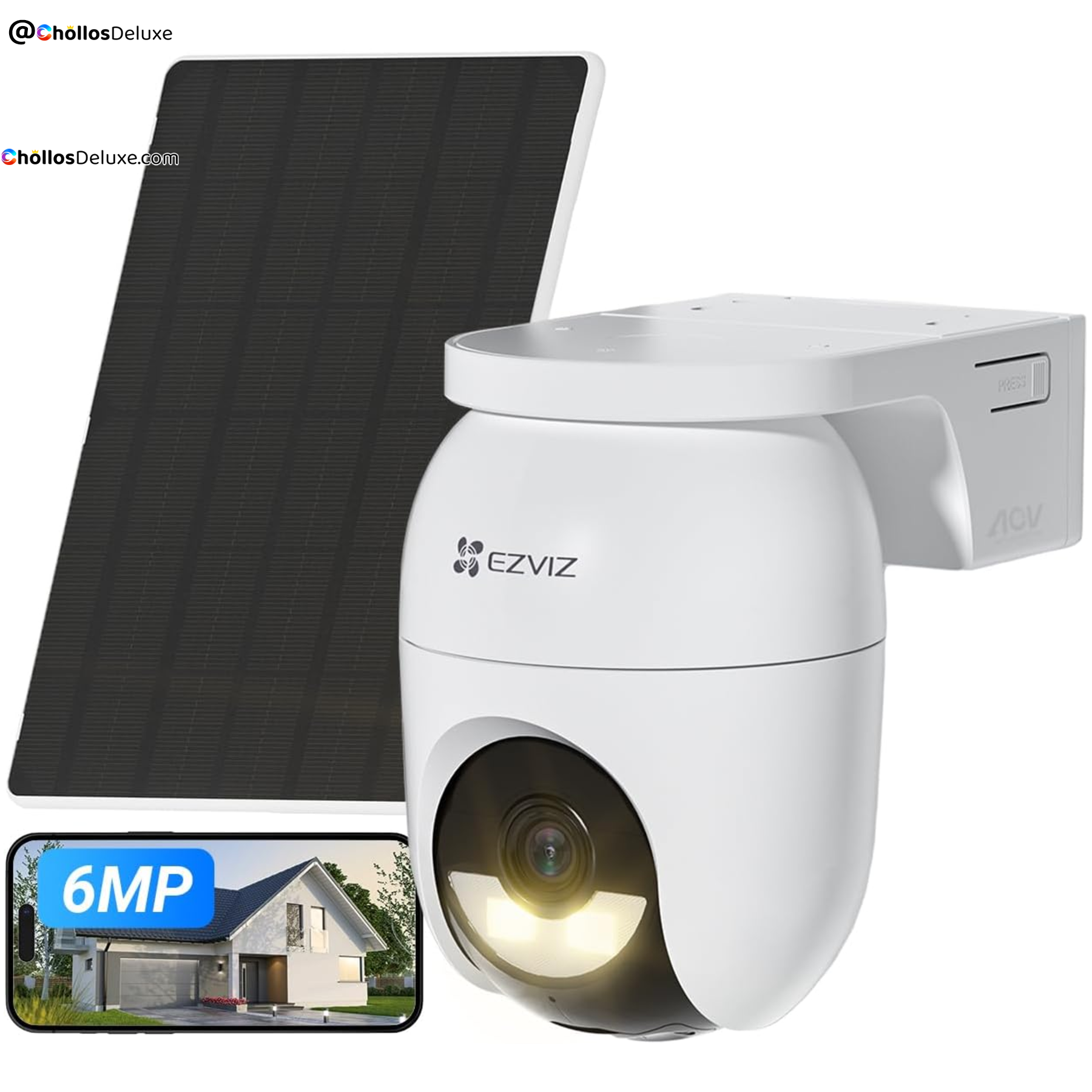 EZVIZ CB8 Lite Cámara + Panel Solar