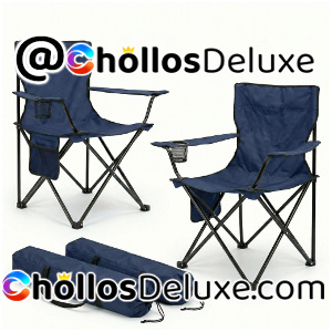 2x Sillas Plegables de Camping