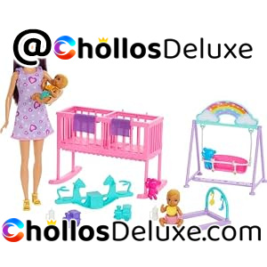 Barbie Skipper Set de Juego con Gemelos