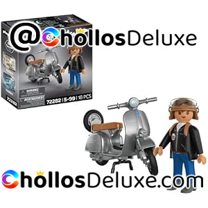 Playmobil Vespa 80.º Aniversario Moto Retro
