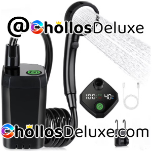 Ducha de Camping 6000mAh con Pantalla