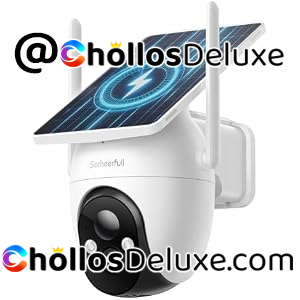 Socheerfull Q4 Cámara Solar de Vigilancia