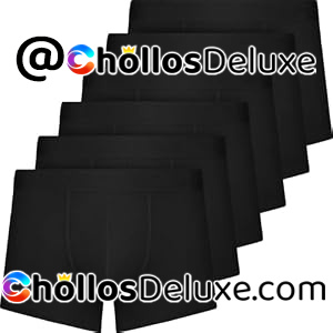 6x Bóxers de Algodón para Hombre
