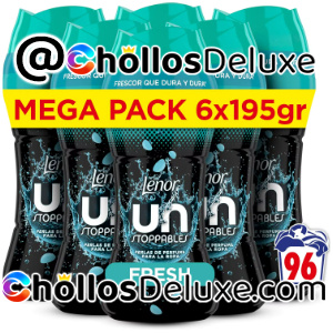 6x Lenor Unstoppables Perlas 195g