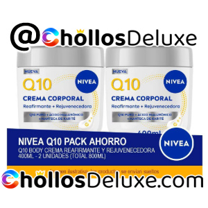 2x Nivea Q10 Crema Corporal 400ml