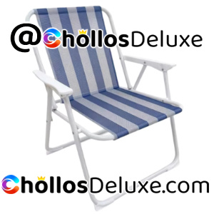 Silla Plegable Playa Rayas 120kg