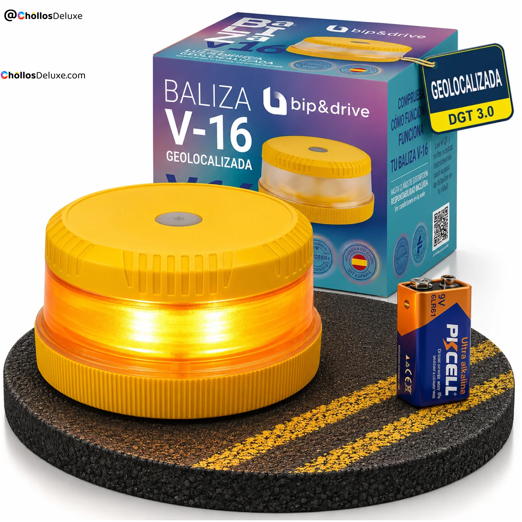 Bip & Drive Baliza V16 Geolocalizada DGT