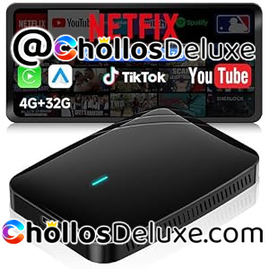 Atotoselect CB4B AI Box CarPlay Inalámbrico