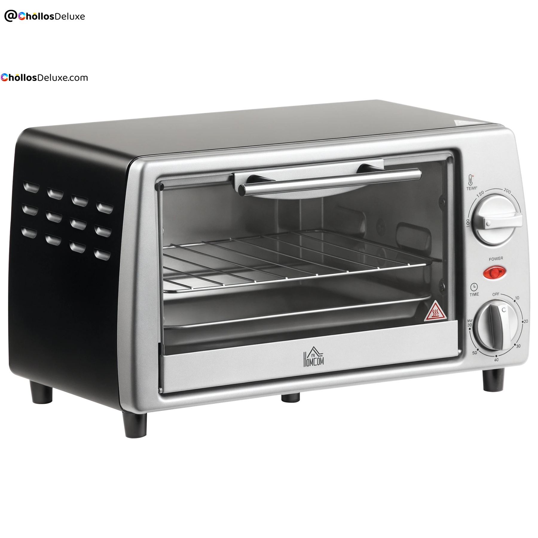 Homcom Horno Eléctrico Sobremesa 10L 750W