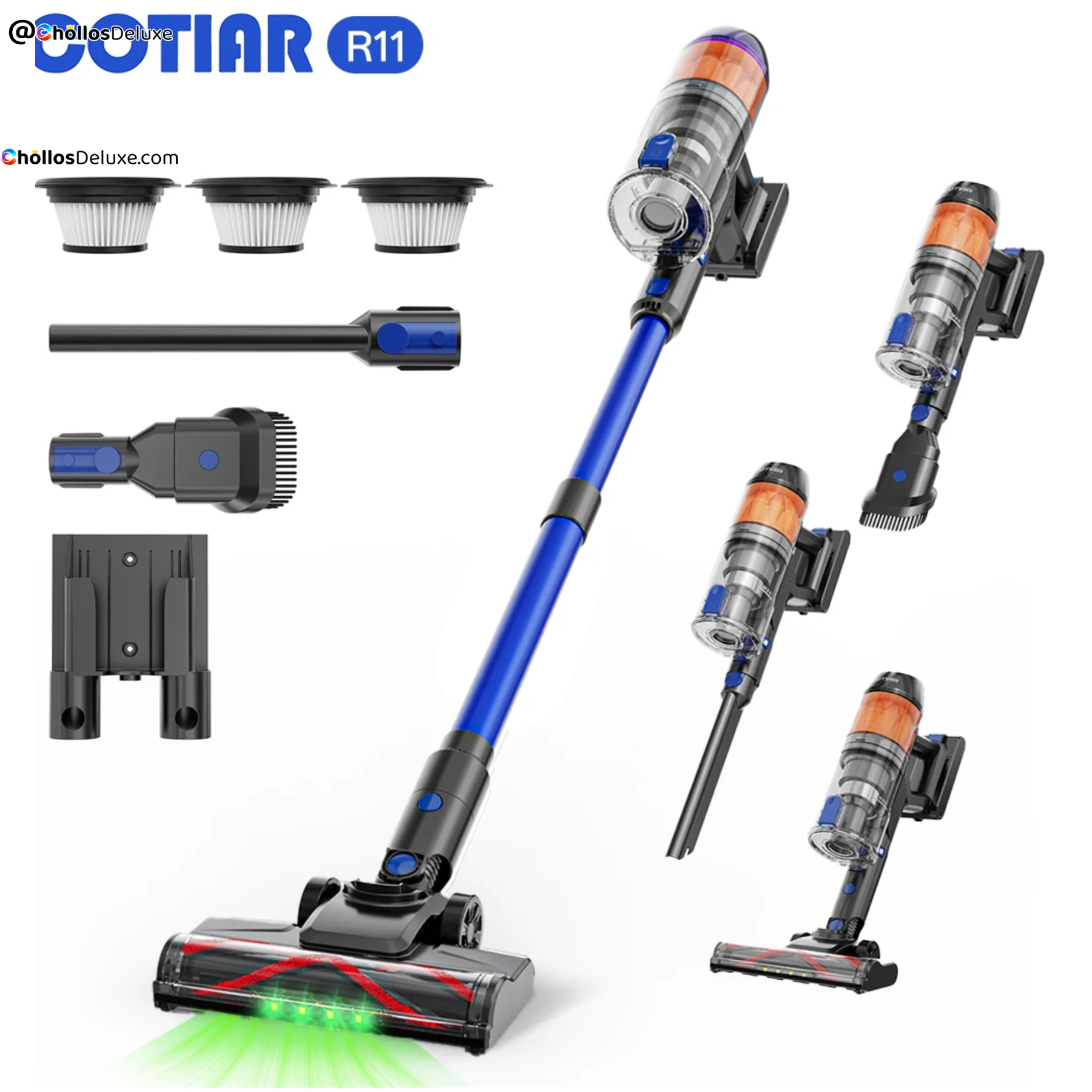 R11 Aspiradora Inalámbrica 500W 50000Pa