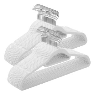 Songmics Perchas de Terciopelo 50 Uds