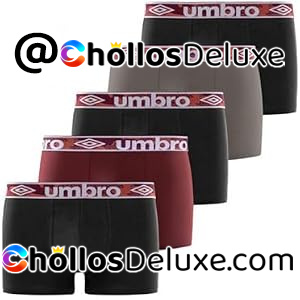 Umbro Bóxers Hombre 100% Algodón 5 Unidades