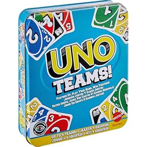 Mattel UNO Teams Juego de Cartas