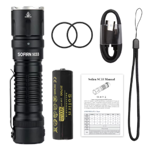 Sofirn SC33 Linterna LED 5200lm 6000-6500K