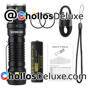 Sofirn SC33 Linterna LED 5200lm 6000-6500K