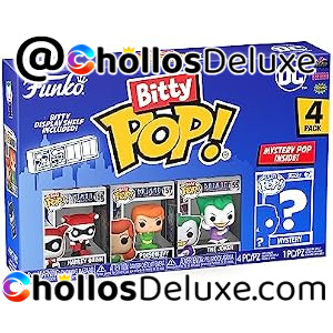 Funko Bitty Pop! DC Comics Pack 4 Figuras