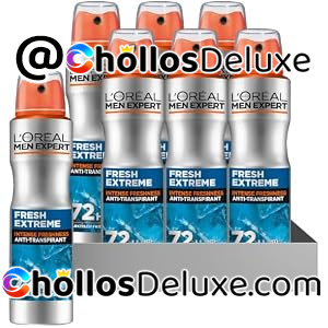 6x L'Oréal Men Expert Fresh Extreme Spray 150ml