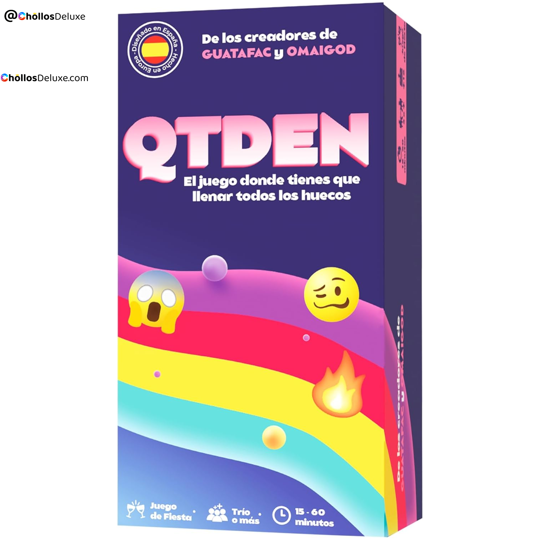 Asmodee QTDEN Juego de Cartas