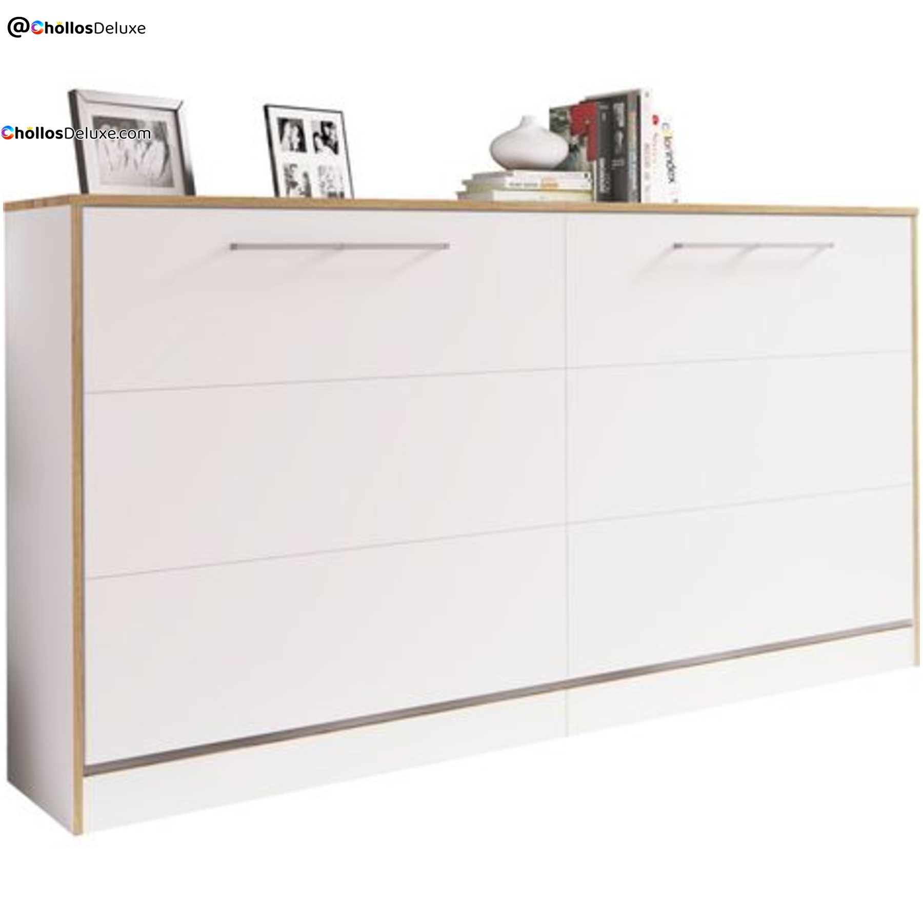 Cama Abatible Horizontal 90x200 con Somier
