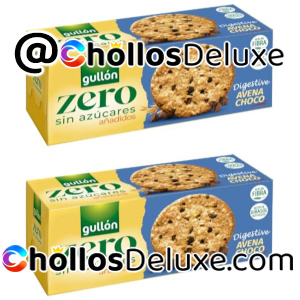 2x Gullón Zero Galletas de Avena Choco 255g