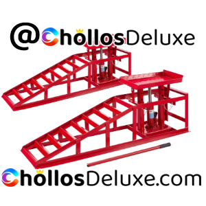 2x Rampas Elevadoras Hidráulicas para Coche 2T