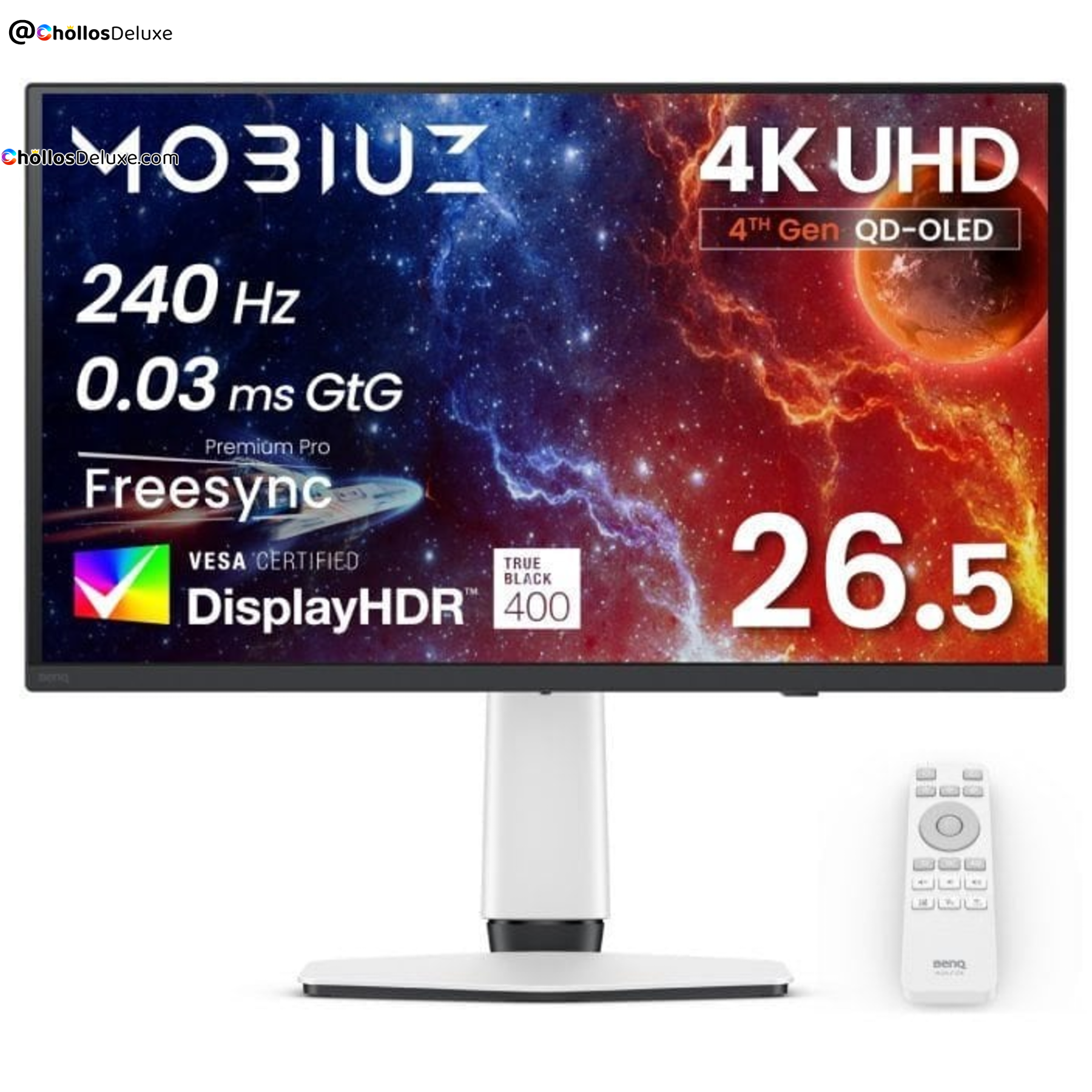 Benq EX271UZ 27" 4K QD-OLED 240Hz Monitor