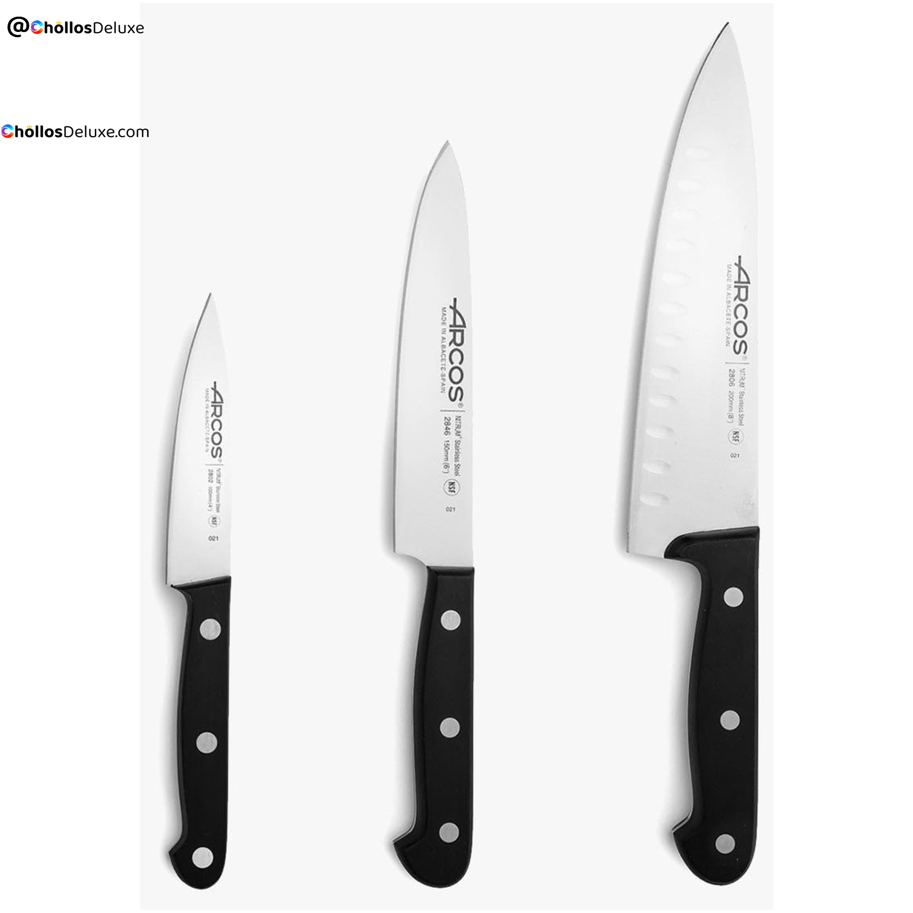Arcos Universal Set 3 Cuchillos de Cocina