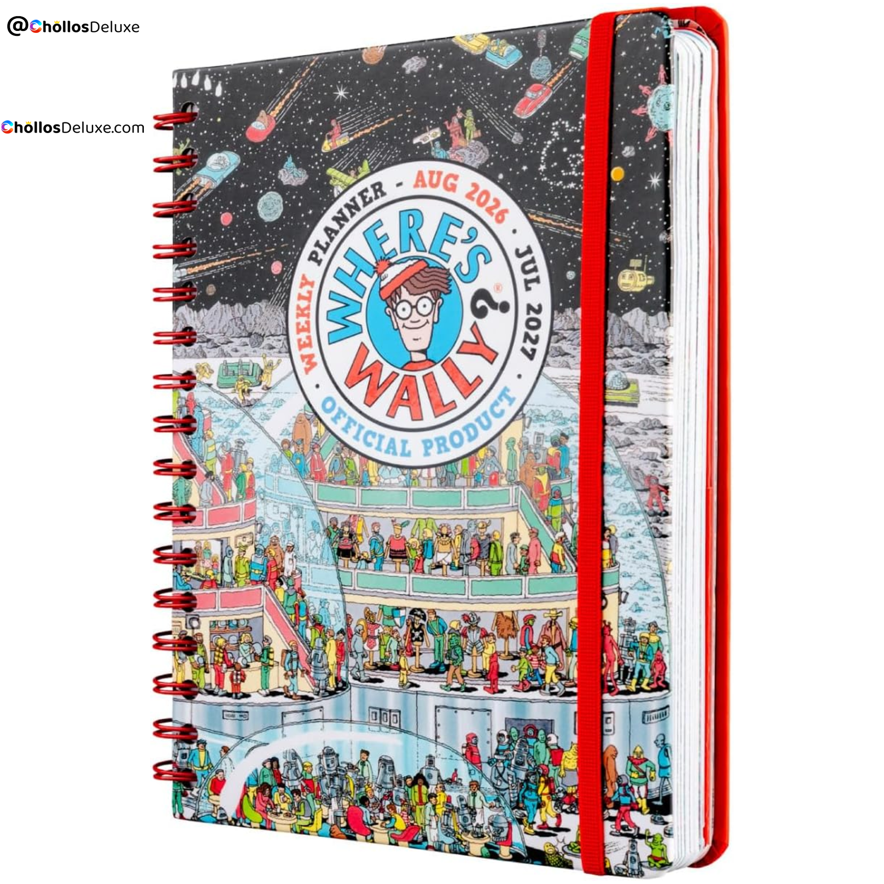 Grupo Erik Where's Wally Agenda Escolar A5