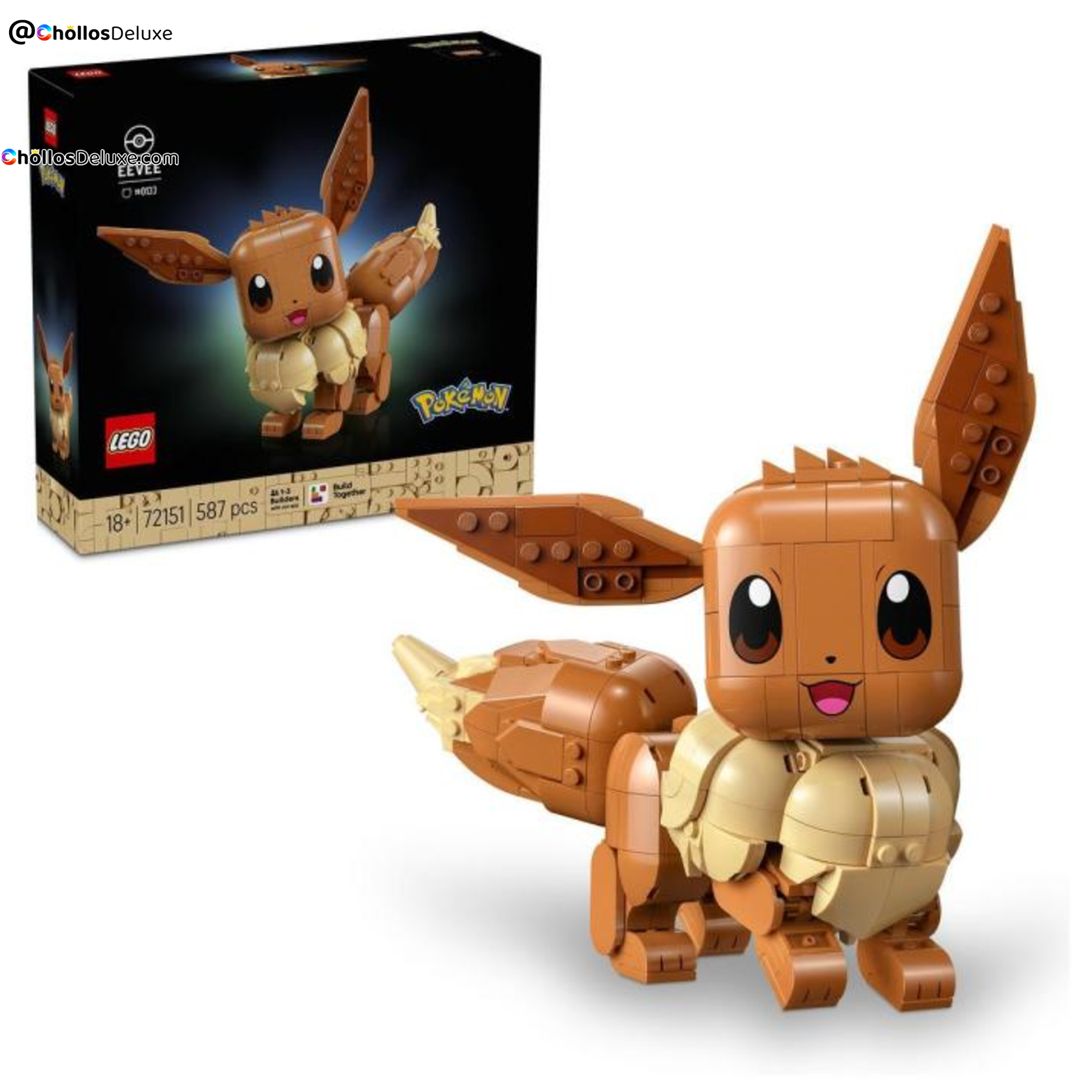 Lego Pokémon Eevee 72151 Figura Articulada