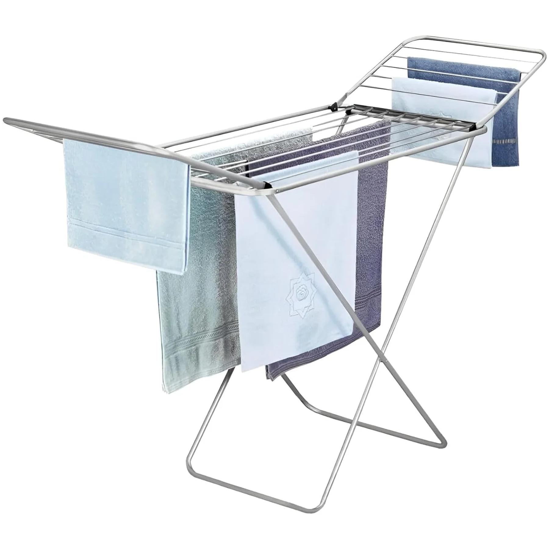 Tendedero Plegable de Metal con Alas