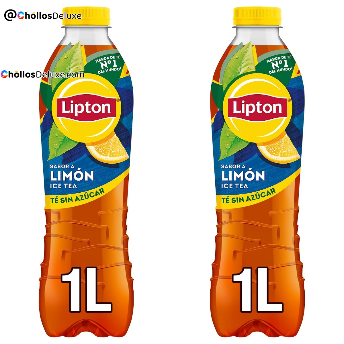 2x Lipton Té Helado Limón Cero Azúcar 1L