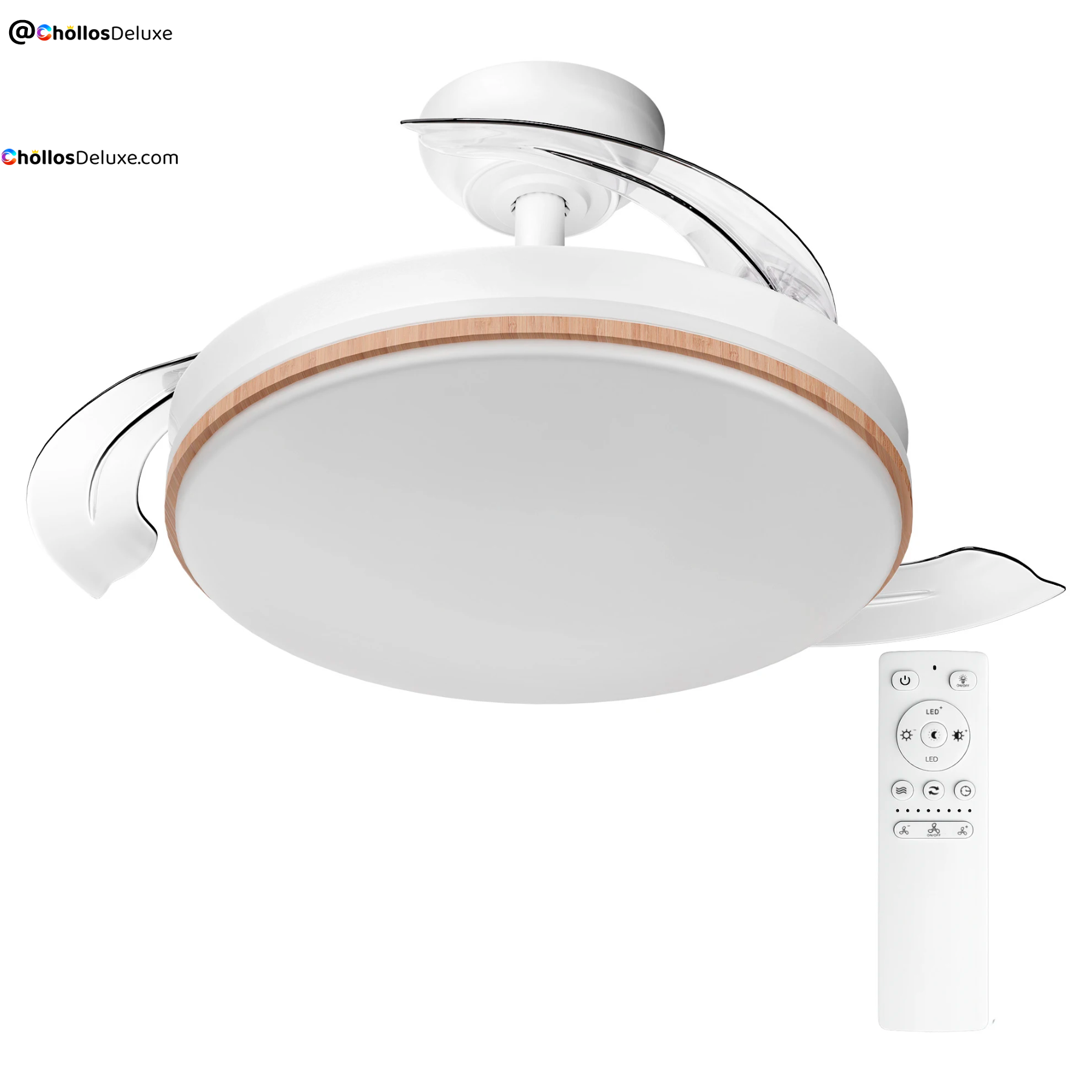 Ventilador de Techo LED 8 Velocidades