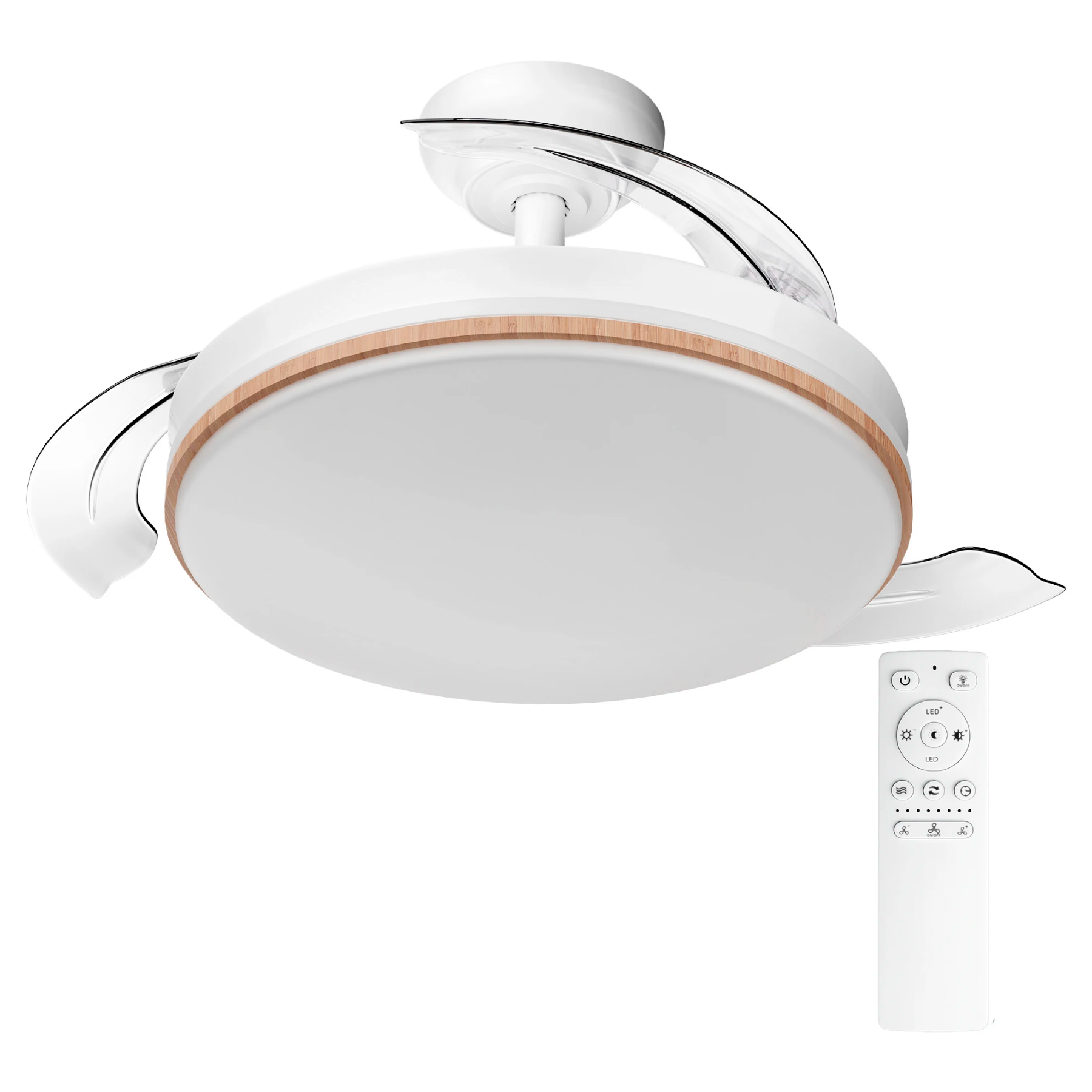 Ventilador de Techo LED 8 Velocidades