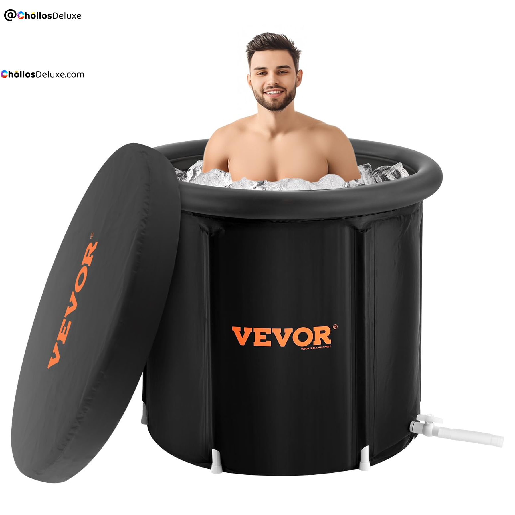 Vevor Bañera de Hielo 330L 85cm