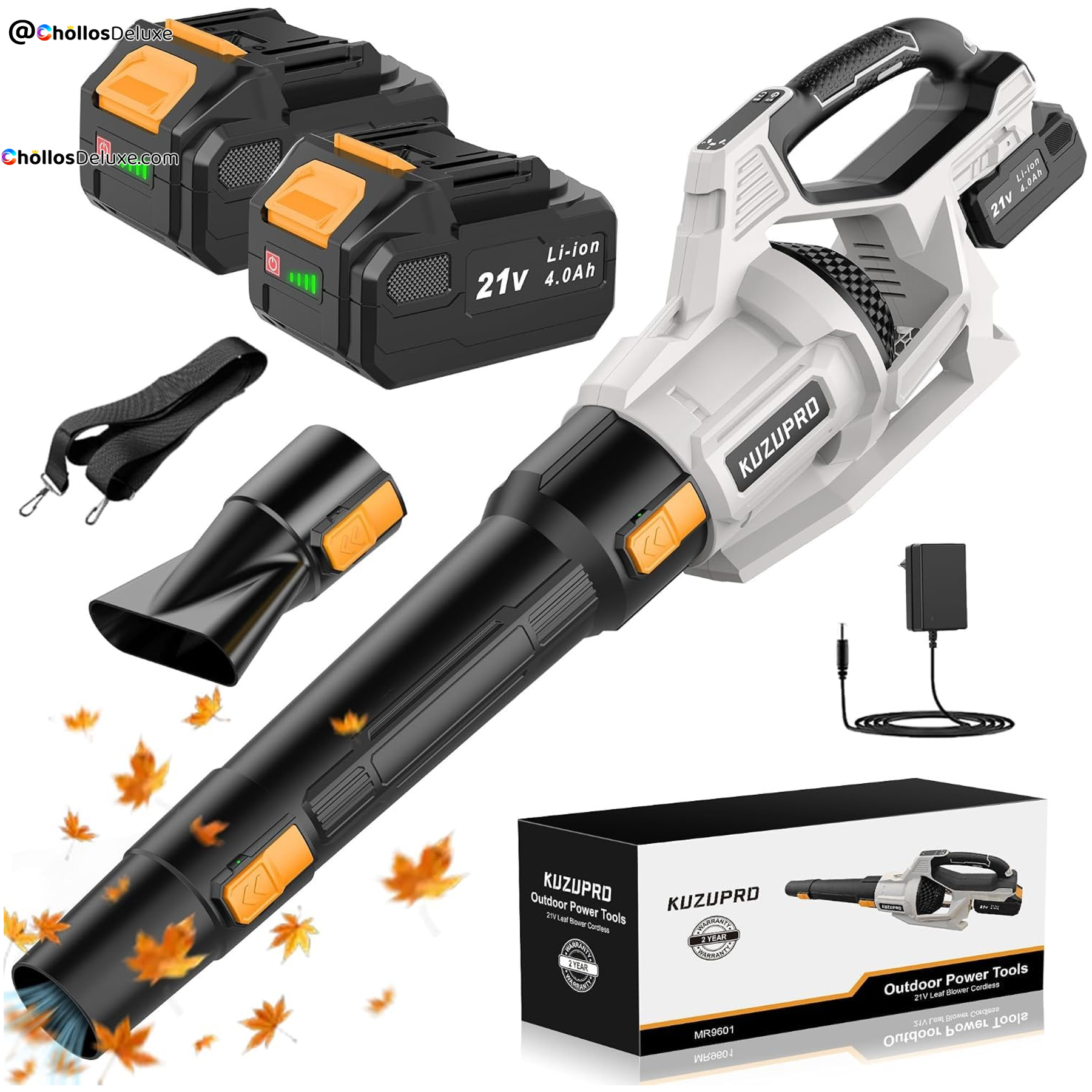 Soplador de Hojas a Batería 21V
