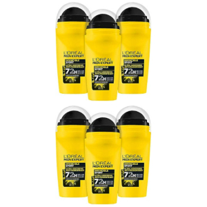 6x L'Oreal Paris Men Expert Desodorante 50ml