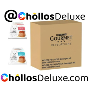 48x Gourmet Revelations Mousse para Gatos