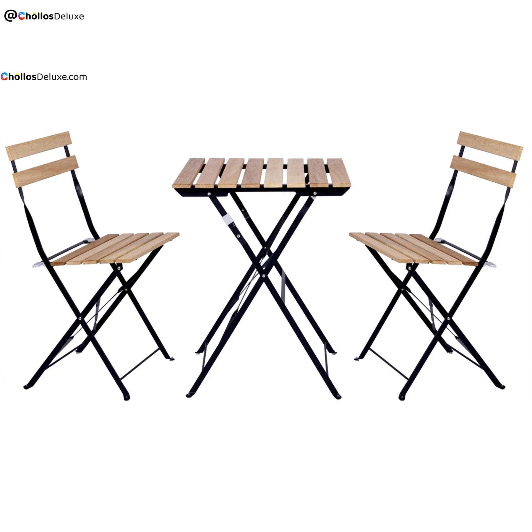 Conjunto Bistró con Mesa y 2 Sillas