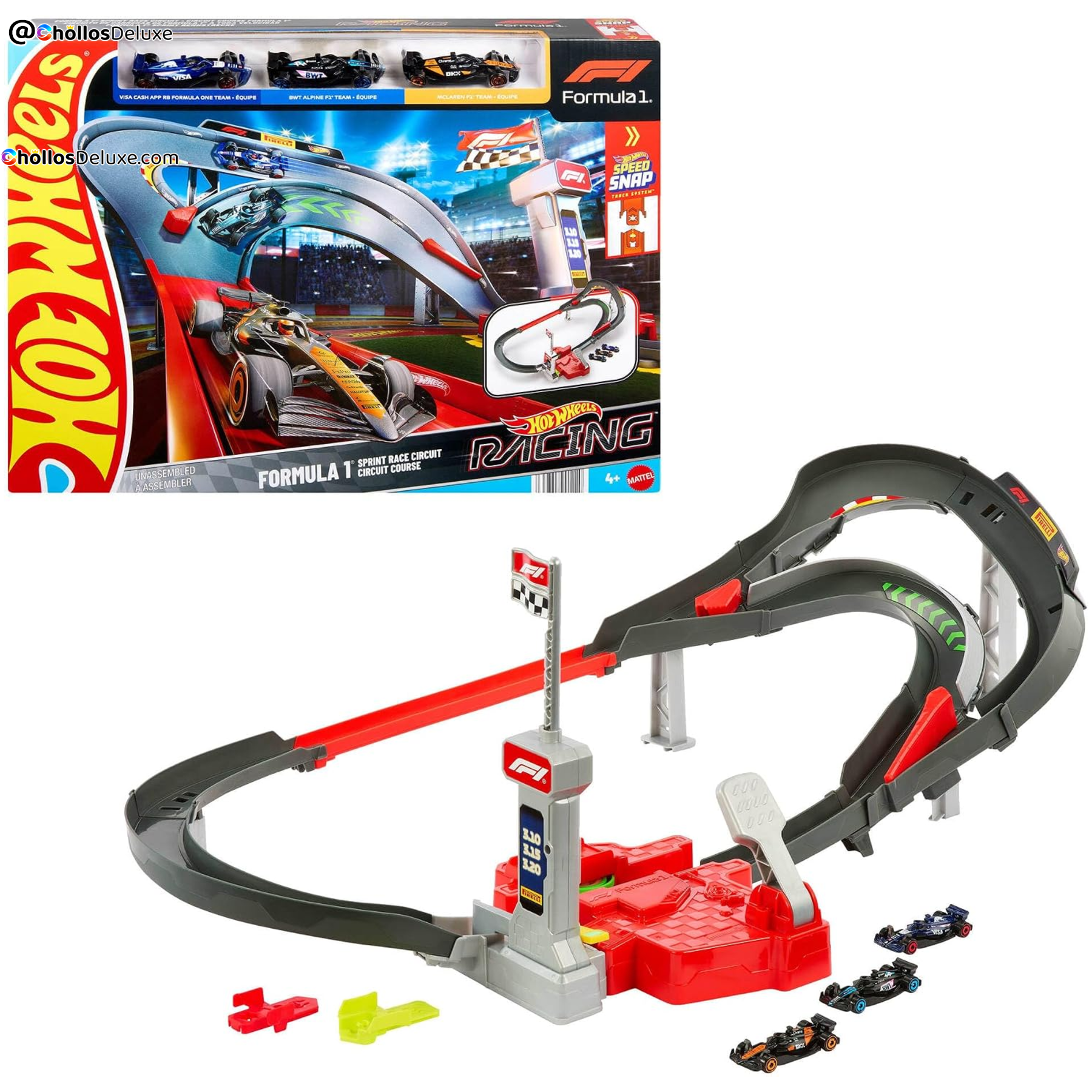 Hot Wheels Racing F1 Circuito Sprint
