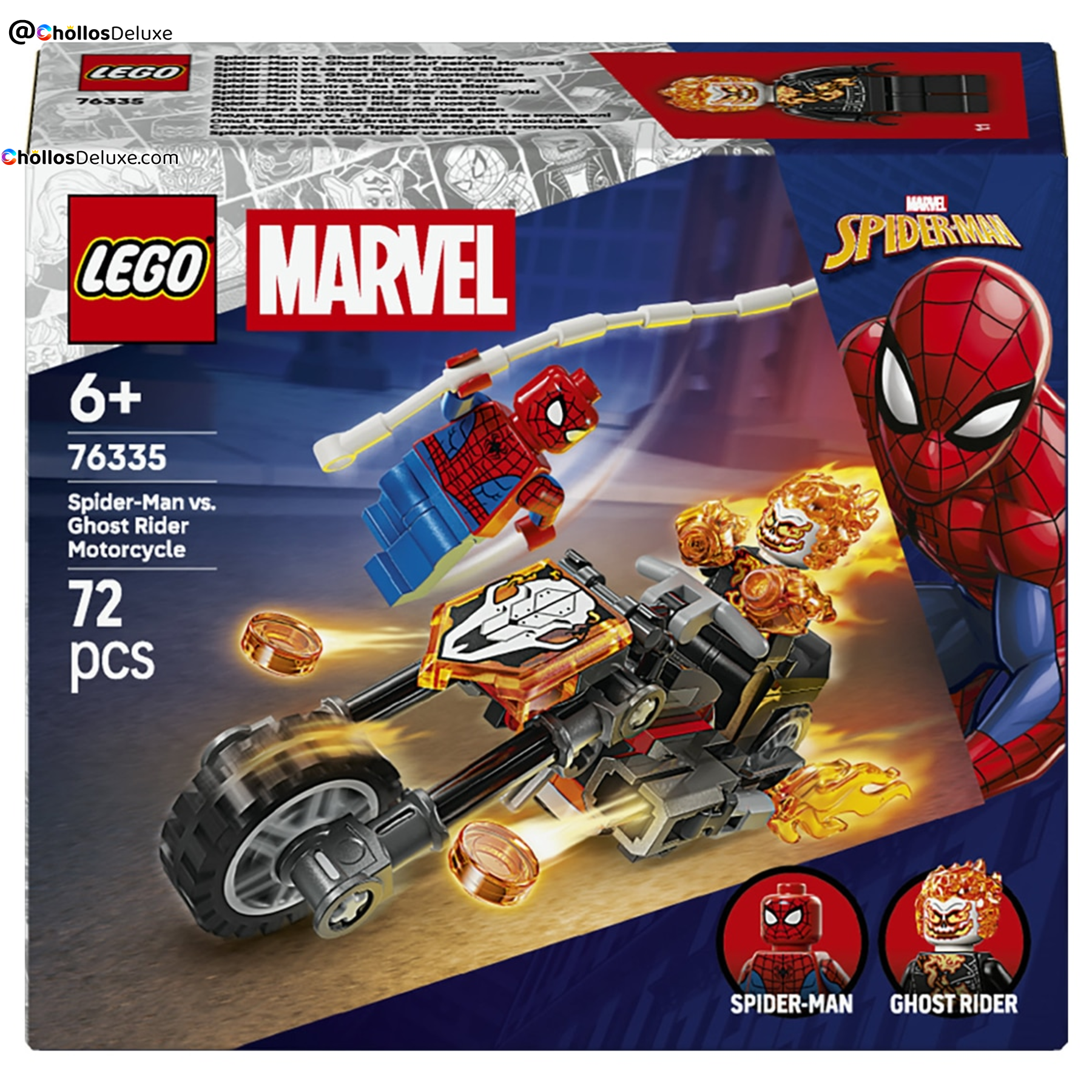 Lego Spider-Man Motorista Fantasma Set