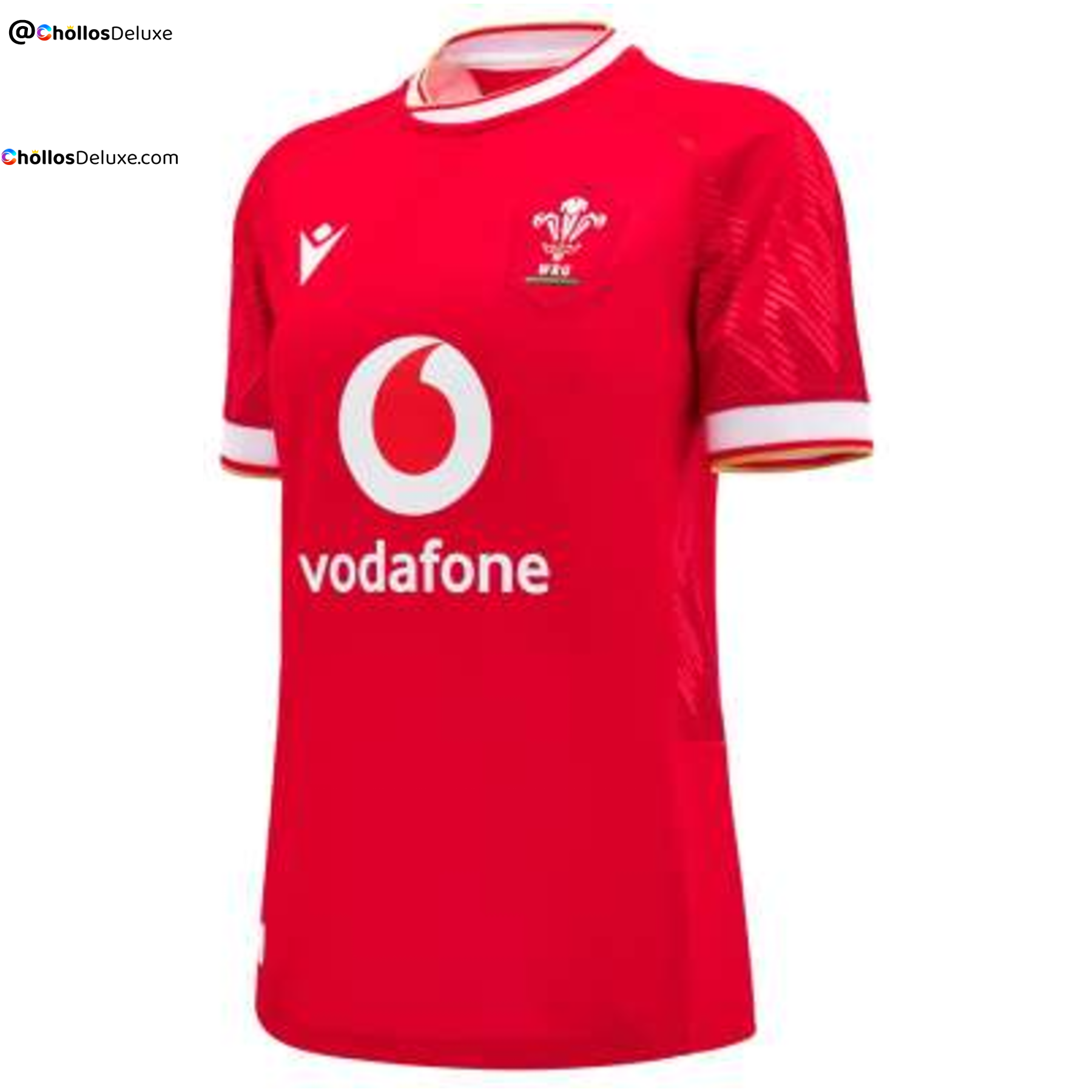 Macron Gales 6 Naciones Camiseta Rugby Mujer