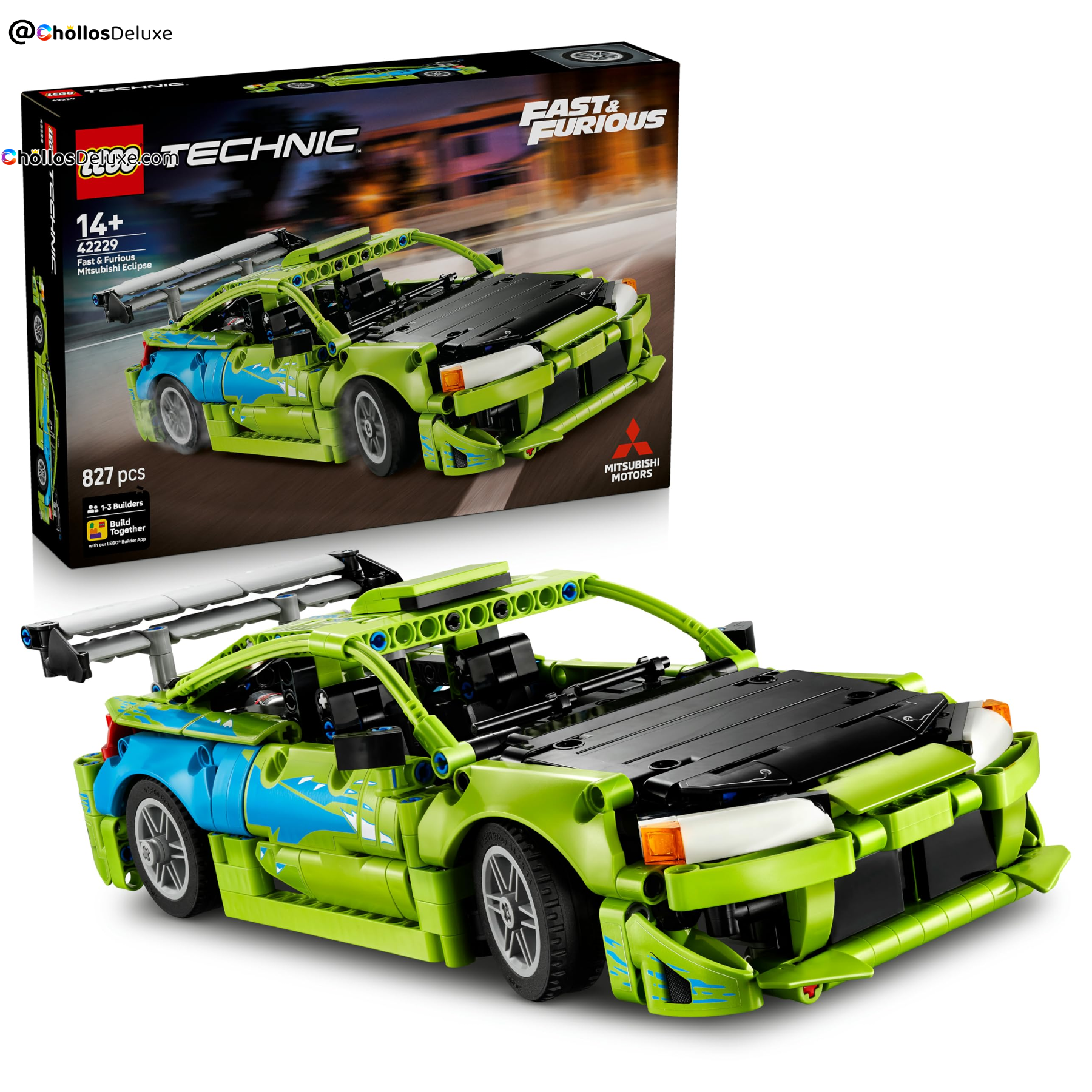 Lego 42229 Mitsubishi Eclipse Kit 2 Botellas