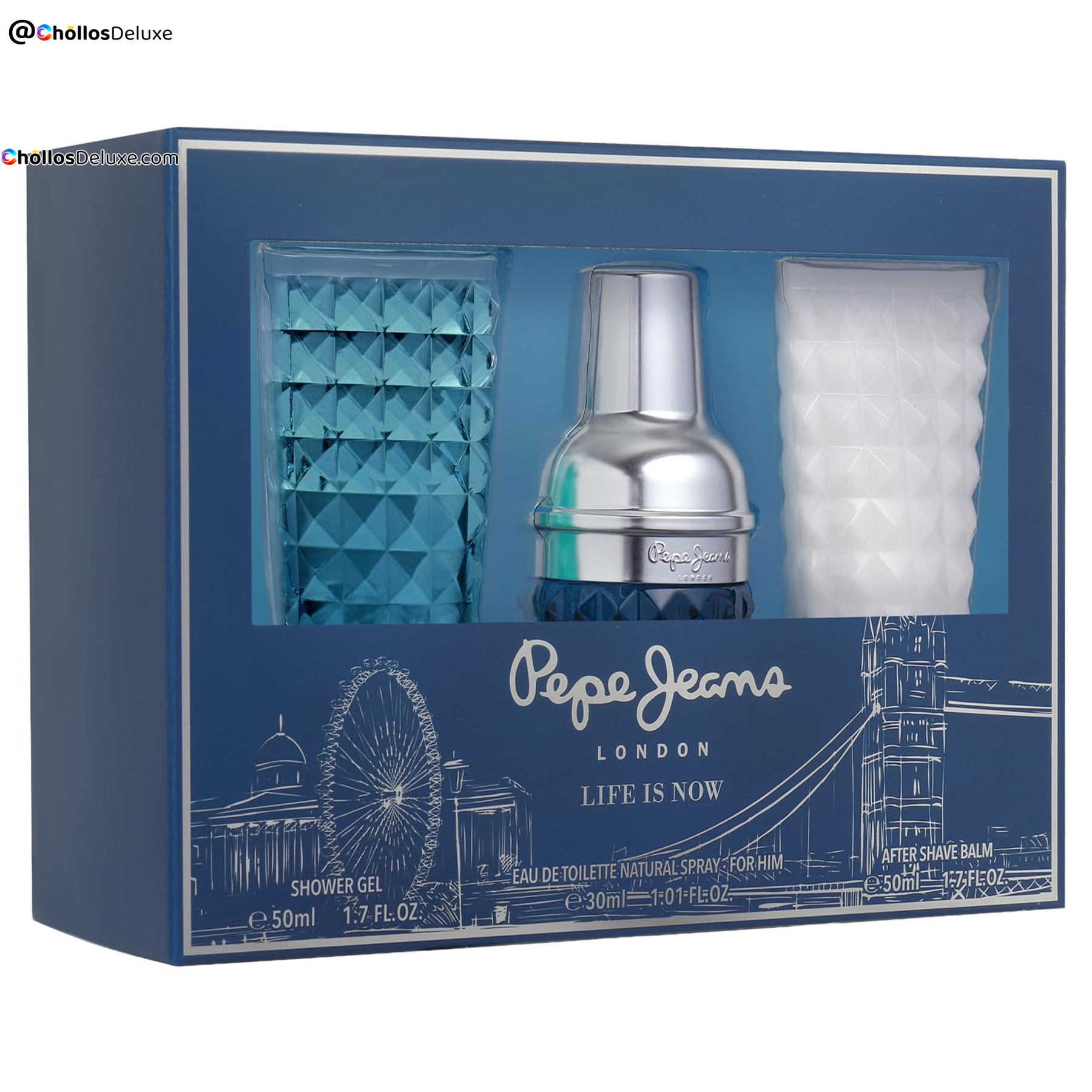 Pepe Jeans Life Is Now For Him Perfumes Hombre Estuche 3 Piezas