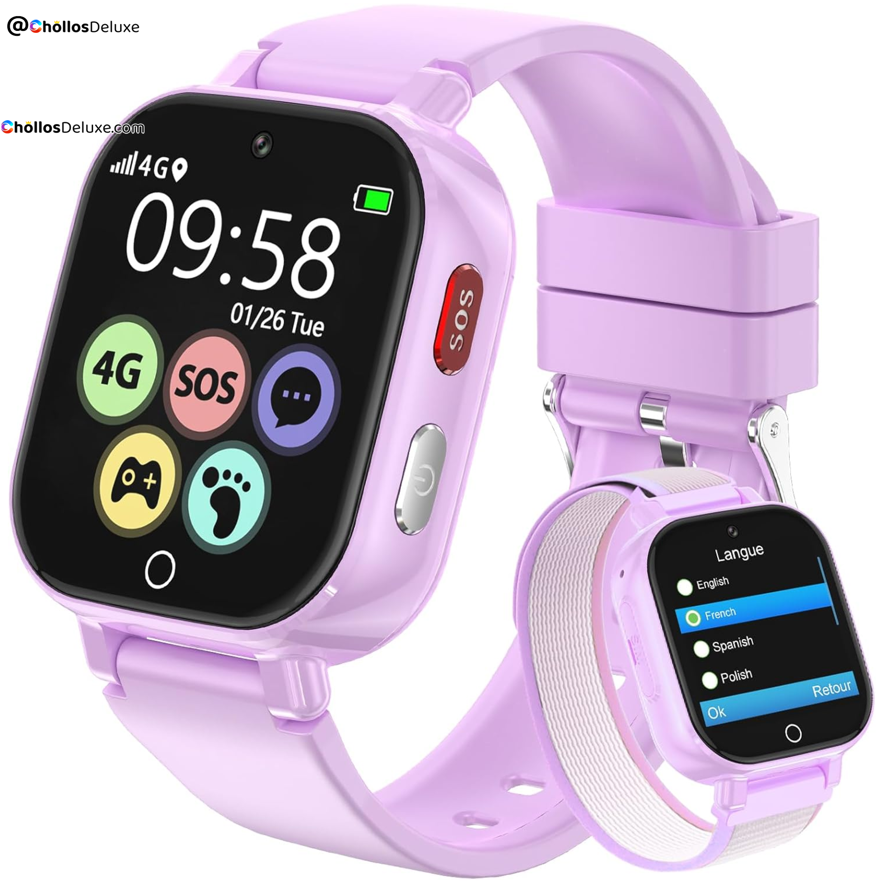 Reloj Inteligente Infantil 4G con GPS